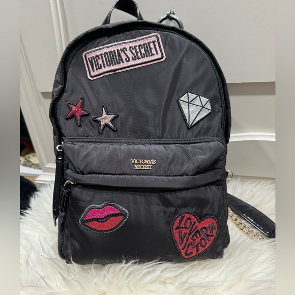 Victoria's Secret Runway Patch City Backpack - Picture 2 of 11